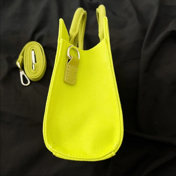 Brandon Blackwood Lime Green Canvas ESR Tote - Picture 5 of 10